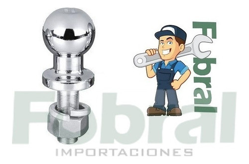 Bola Para Enganche Trailers De 1-7/8 Rosca De 1 Fubral