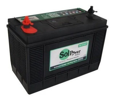 Batería Para Carro Importada Solpower 27r 12v80ah 20x30x17cm