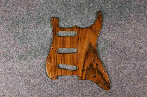 Chancla Madera Para Guitarra Electrica Maciza Strat