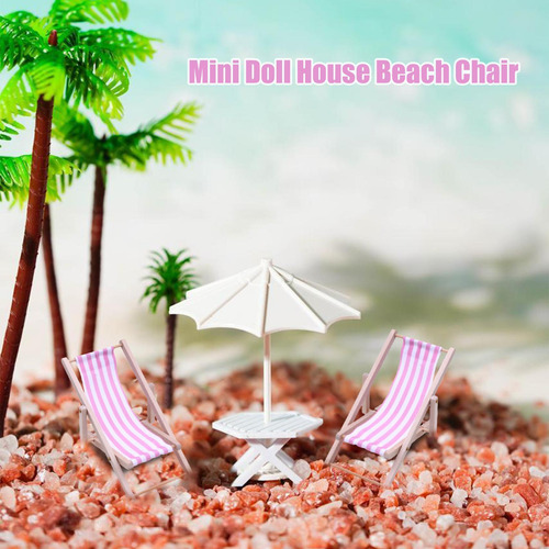 Sillón En Miniatura Silla De Playa En Miniatura Decoración D