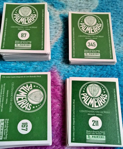 Lote 10 Figurinhas Do Palmeiras Centenário De Glórias | Parcelamento sem juros Lote 10 Figurinhas Do Palmeiras Centenário De Glórias | Parcelamento sem juros