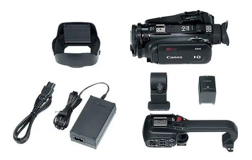Cámara de video profesional Canon XA15 Full HD PAL negra
