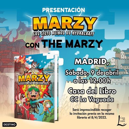 Libro - The Marzy 1. Marzy Y Los Siete Reinos De Hydracraft