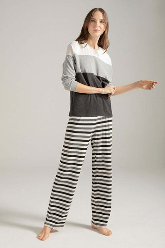 Pijama Pantalon Dama Options Intimate Rayas Ref 1522031