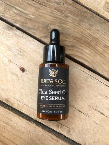 Serumeye40mlrata & Co Newzelanda Natural Chia Seed Oil Ojos