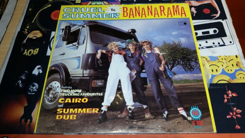 Bananarama Cruel Summer Vinilo Maxi Excelente Edicion 1983
