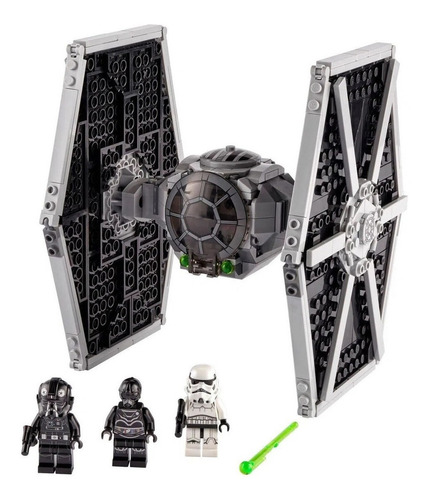 Imagen 1 de 6 de Bloques para armar Lego Star Wars Imperial TIE Fighter 432 piezas  en  caja