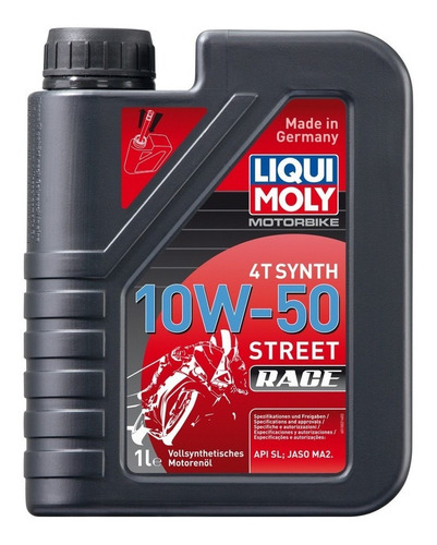 Aceite Moto Liqui Moly 10w50 Street Race 1l