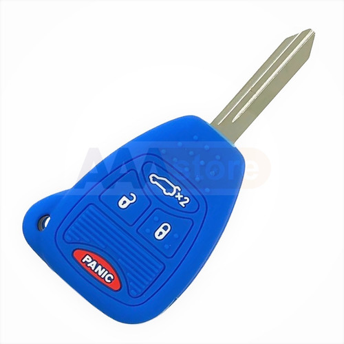 Capa Protetora De Silicone Para Chaves Chrysler Jeep Dodge,