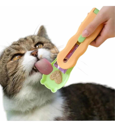 Cuchara Dosificadora Snack O Golosinas Para Gatos