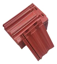 Comprar Tejas Francesas Plásticas Terracota M2 14unid Todo Tejas