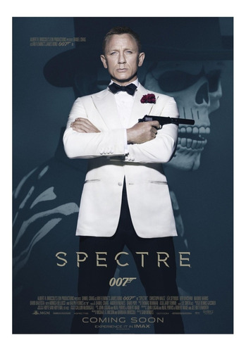 Poster James Bond 007 Pelicula 50x70