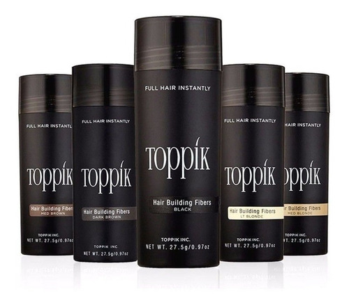 Imagen 5 de 9 de Pack Completo De Toppik 27.5g + Aplicador + Peine Santiago
