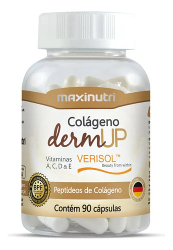 Colágeno Dermup Verisol Vitam A-c-d-e 90 Cáps Loja Maxinutri