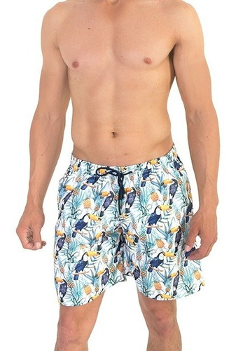 Short De Baño Hombre Corto Doroteo Selva Tropical 