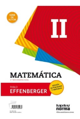 Matematica Ii (ed.revisada Y Ampliada) Contextos Digitales -