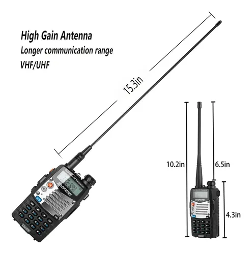Baofeng Uv-5r - Radio De Mano De 8 W, Radio Bidireccional D.