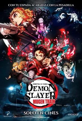 5 Posters Kimetsu No Yaiba 33 X 48 Cm