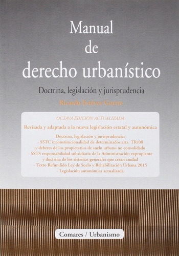 Manual Derecho Urbanistico