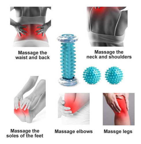 3 Rodillo Masaje Para Pies Bola Masaje Para Fascitis Plantar