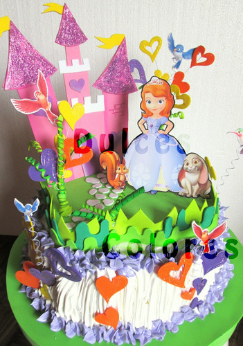 Tortas Cumpleaños Infantiles Merengue Princesas