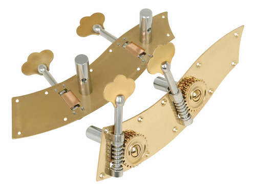 Set De Afinadores Vintage Open Gear Para Contrabajo, Cabezal