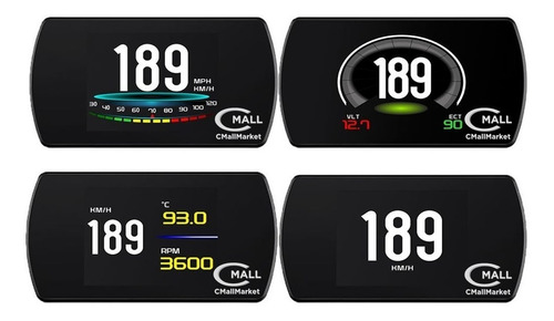 Monitor Hud Scanner Automotriz Obd2 Can Tablero Dashboard