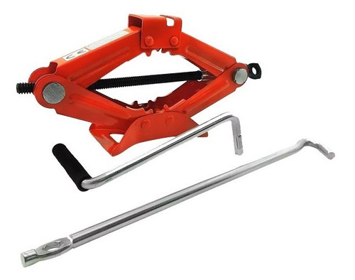 Kit Seguridad Auxilio Auto 4 En 1 Crique Balizas Compresor