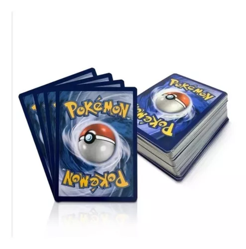 Lote 50 Cartas Pokémon Vmax V Gx Em Português Cartas Brilhantes