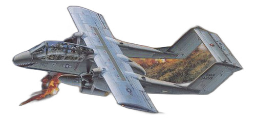 Academy 1665 1:72 Ov-10a Bronco Kit.