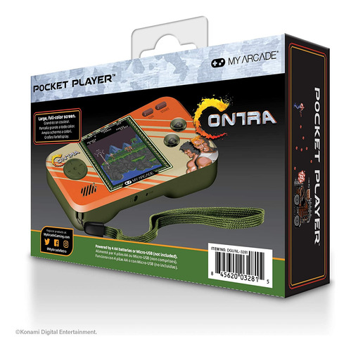 My Arcade Contra Pocket Contra And Super Contra, Co/vs Link