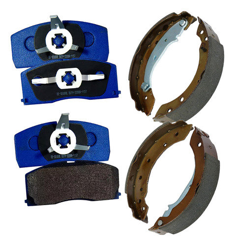Pastillas Freno Mas Balatas Gtx Para Lifan 320 2009 2014 Kit