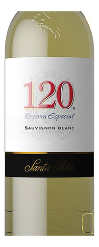 Vino Blanco Santa Rita 120 Rva Esp. Sauv-blanc 750 Ml