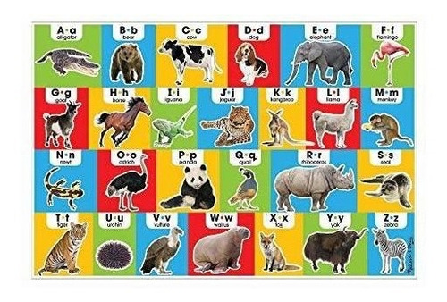 Melissa Doug Animal Alphabet Floor Puzzle Superficie De...