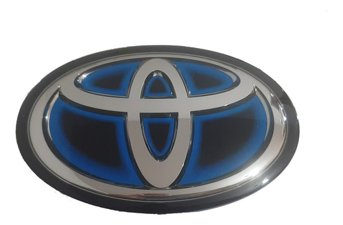 Insignia Logo Emblema Toyota Corolla Azul Parrilla Delantera