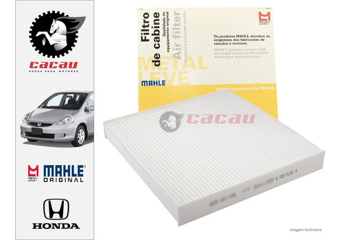 Filtro Cabine Ar Condicionado Honda New Fit City Mahle La607