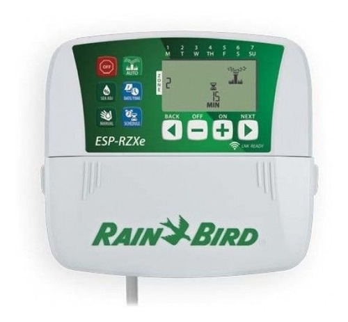 Programador Esp Rzxe Rain Bird Interior 6 Estaciones