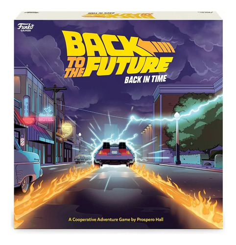 Funko Games Volver Al Futuro Back 2d Future Juego De Mesa