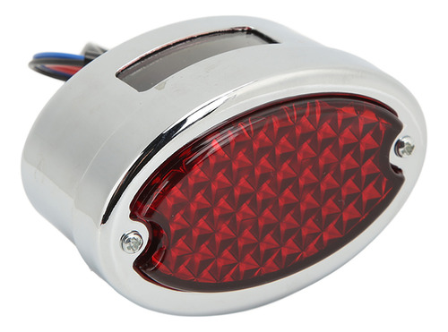 Luz De Matrícula De Motocicleta  Luz Trasera Led Galvanizada