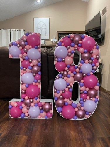 Imagen 6 de 8 de Estructuras Para Globos Por Mayor X 10 Unidades Eventos