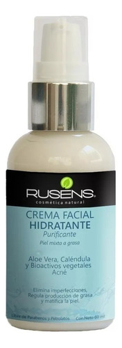Crema Facial Purificante Rusens Antiacne 60ml Mixta Grasa Tipo de piel Mixta-Grasa