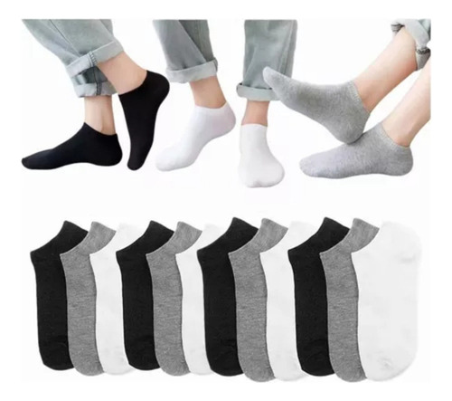 Ya 15 Pares De Calcetines Algodón Cortos Transpirables