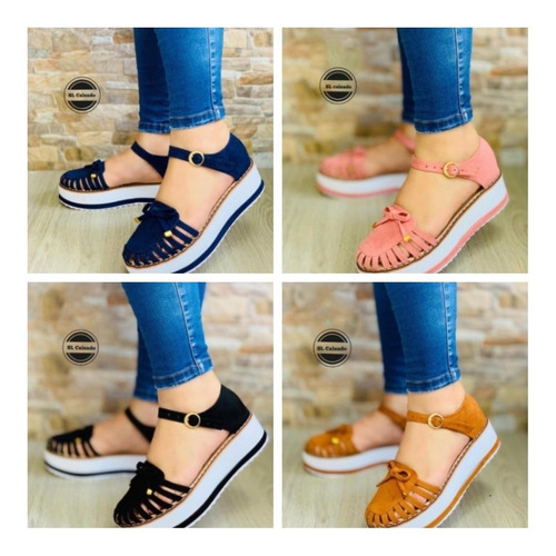 Imagen 6 de 10 de Sandalias De Canasta Moda Colombiana Para Damas