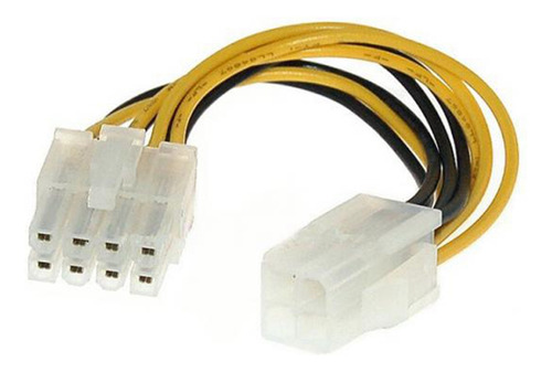 Adaptador De Fuente De Alimentación De 4 Pines Macho A 8 Pin