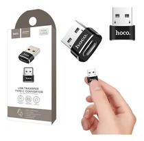 Comprar Adaptador Otg Usb Macho A Tipo C Hembra Hoco Ua6