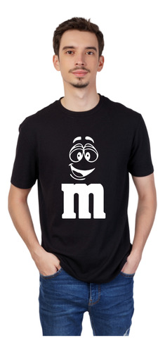Camiseta Personalizada M&m Disfraz Chocolate