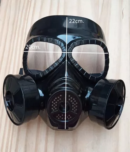 ▷ Comprar Máscara de gas negra para Halloween