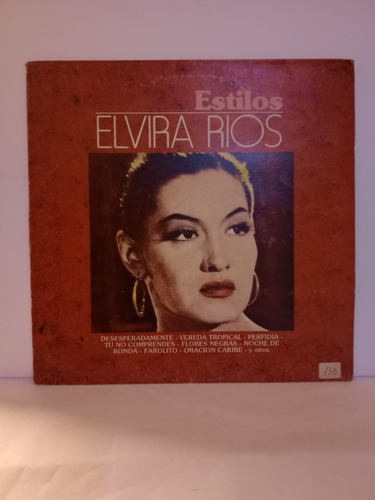 Elvira Rios- Estilos- Lp, Argentina, 1986