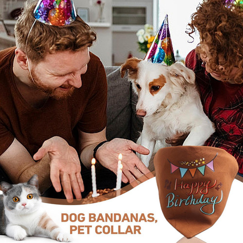Bandana De Cumpleaños Para Perros Bandana De Feliz Cumpleaño