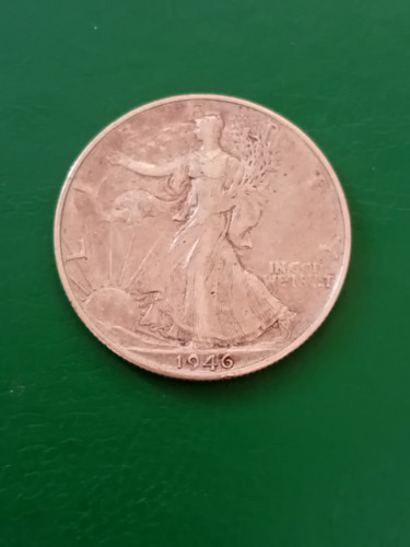 Eeuu 1946 S Medio Dolar Plata (Usado)